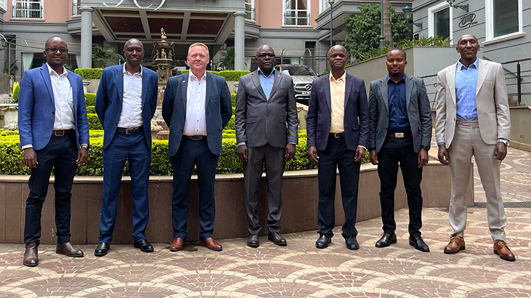 Africa Meeting Cimbria Team