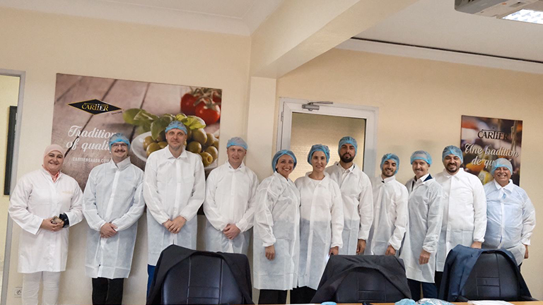 Danish Agribusiness Delegation production protection gear