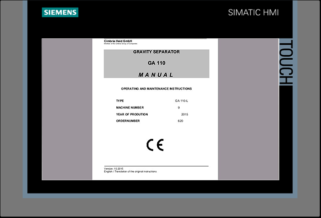 gravity-seperator-hmi-manual