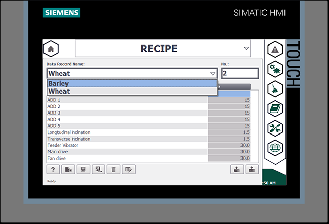 gravity-seperator-hmi-recipe